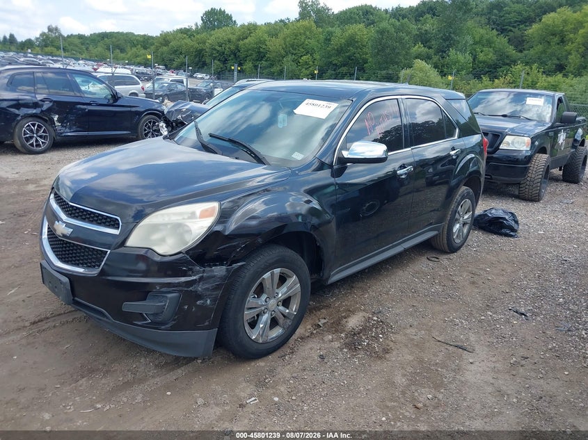 Vin: 2gnalbec7b1186838, lot: 46300070, chevrolet equinox ls 20112