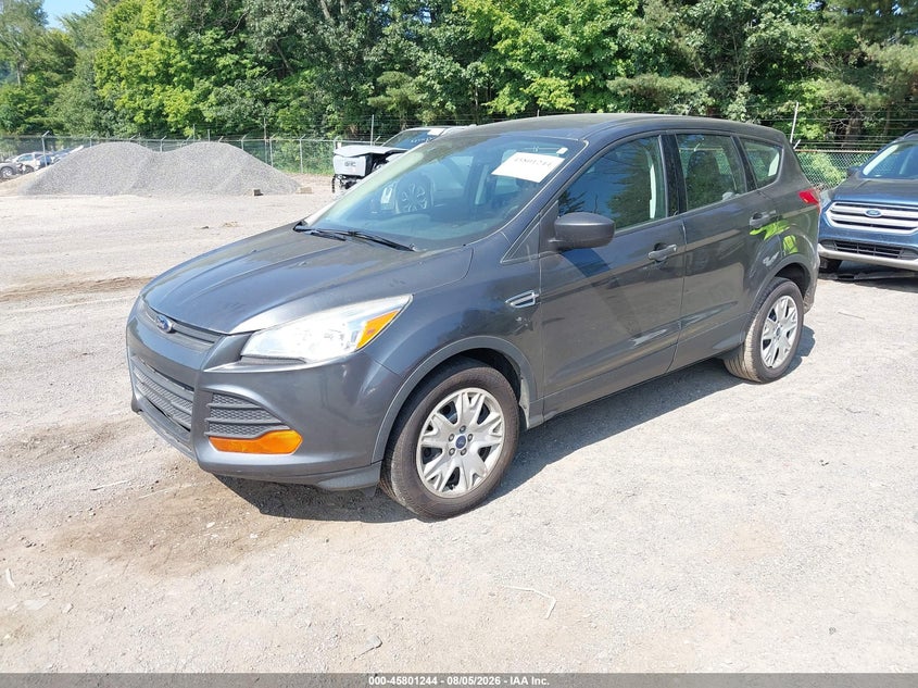 Vin: 1fmcu0f79fua39334, lot: 46300075, ford escape s 20152
