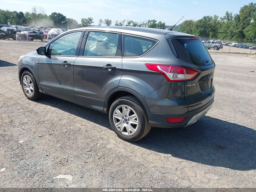 Vin: 1fmcu0f79fua39334, lot: 46300075, ford escape s 20153