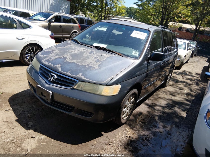 2004 Honda Odyssey, Обычный износ, IAAI, VIN 5FNRL18064B005820 — фото 2