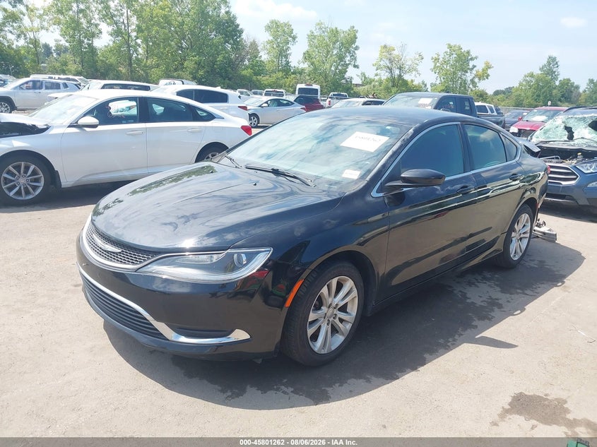 Vin: 1c3cccab3fn533028, lot: 46300093, chrysler 200 limited 20152