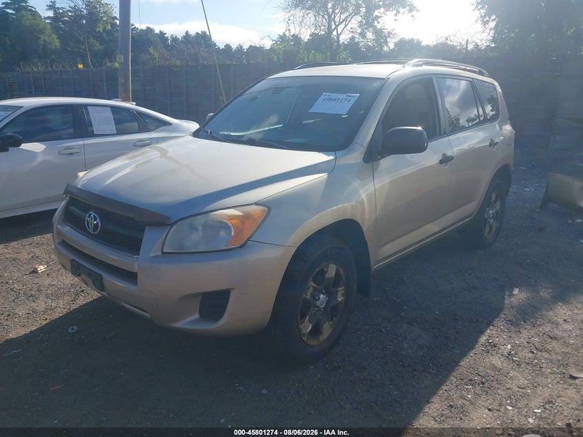 2010 Toyota RAV 4, Rear, IAAI, VIN JTMBF4DV7AD035343 — photo 2