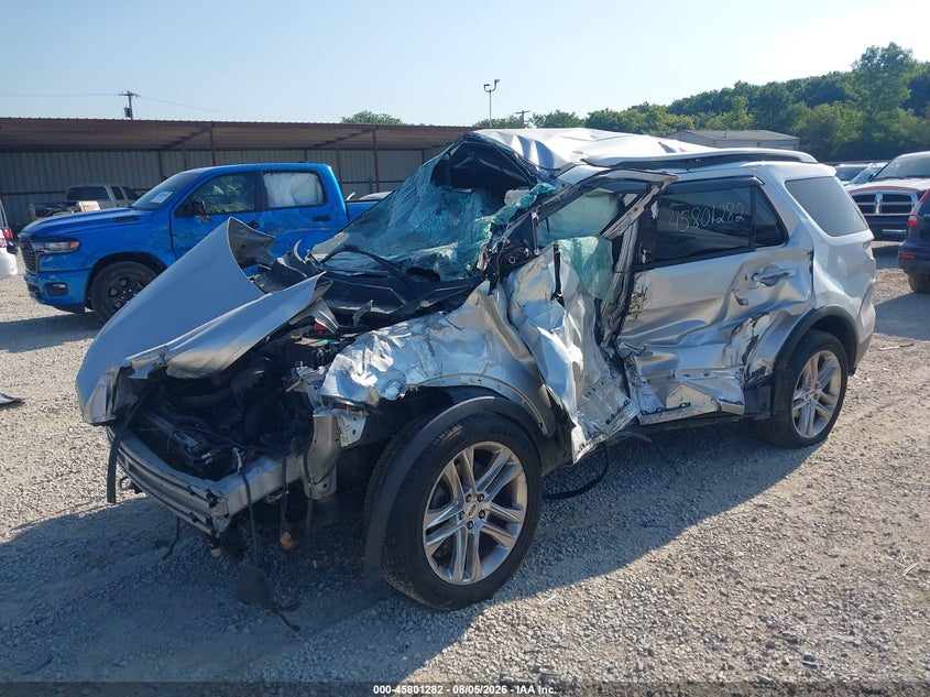 Vin: 1fm5k8d87gga24596, lot: 46300113, ford explorer xlt 20162