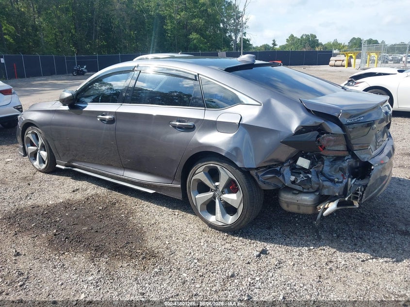 Vin: 1hgcv1f92ja105808, lot: 46300116, honda accord touring 20183