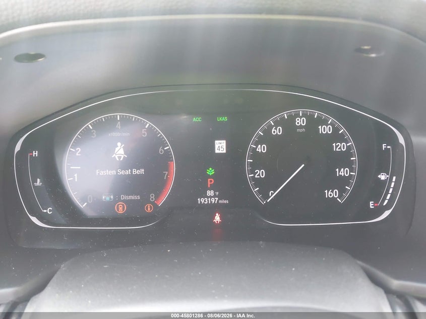 2018 HONDA ACCORD auction photo 7