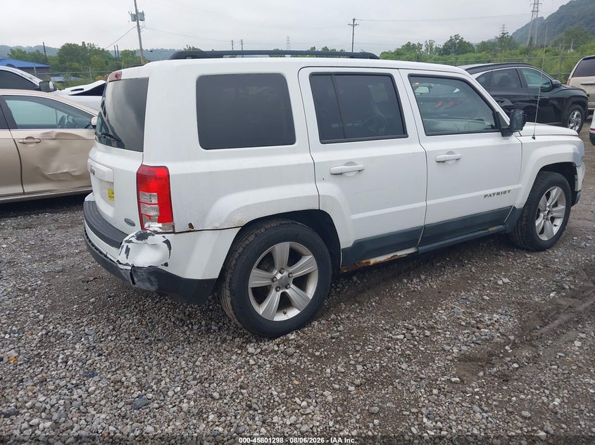 Vin: 1j4nf1gb2bd282097, lot: 46300129, jeep patriot sport 20114