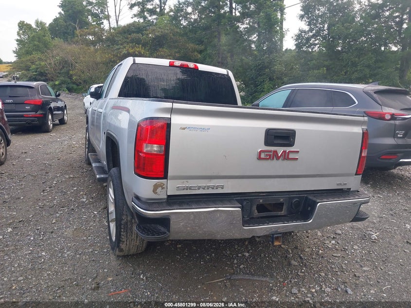 Vin: 1gtv2uec2fz209447, lot: 46300130, gmc sierra 1500 sle 20153