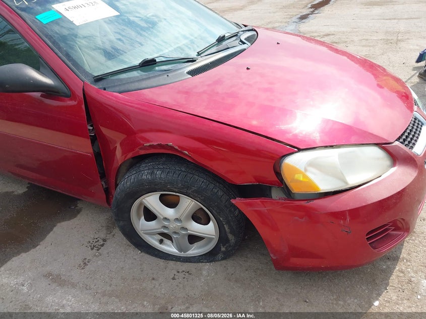 DODGE STRATUS 2004 VIN 1B3EL36R04N248585