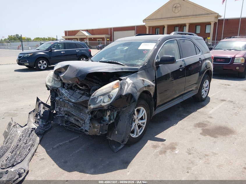 Vin: 2gnalcek9g6159504, lot: 46300168, chevrolet equinox lt 20162