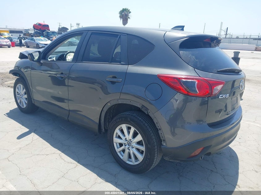 Vin: jm3ke2cy0e0330176, lot: 46300172, mazda cx-5 touring 20143