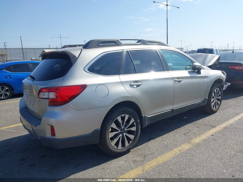 Vin: 4s4bsblc5f3318445, lot: 46300179, subaru outback 2.5i limited 20154