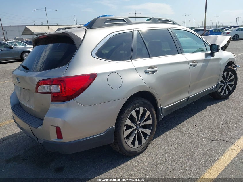 Vin: 4s4bsblc5f3318445, lot: 46300179, subaru outback 2.5i limited 20154