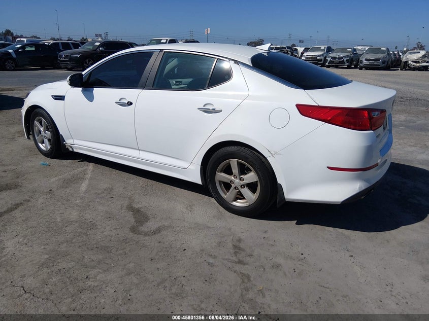 2015 KIA OPTIMA auction photo 3