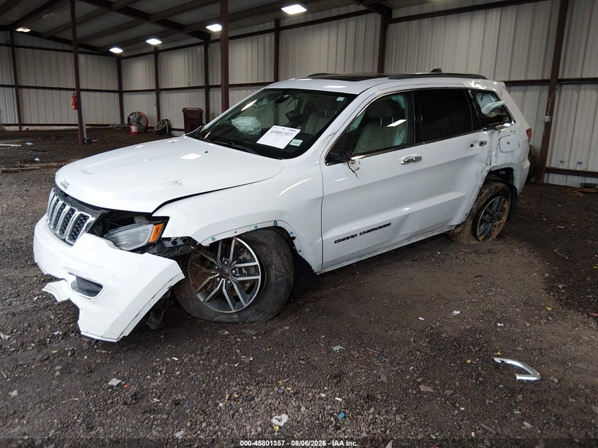 Vin: 1c4rjfbg6kc758119, lot: 46300188, jeep grand cherokee limited 4x4 20192