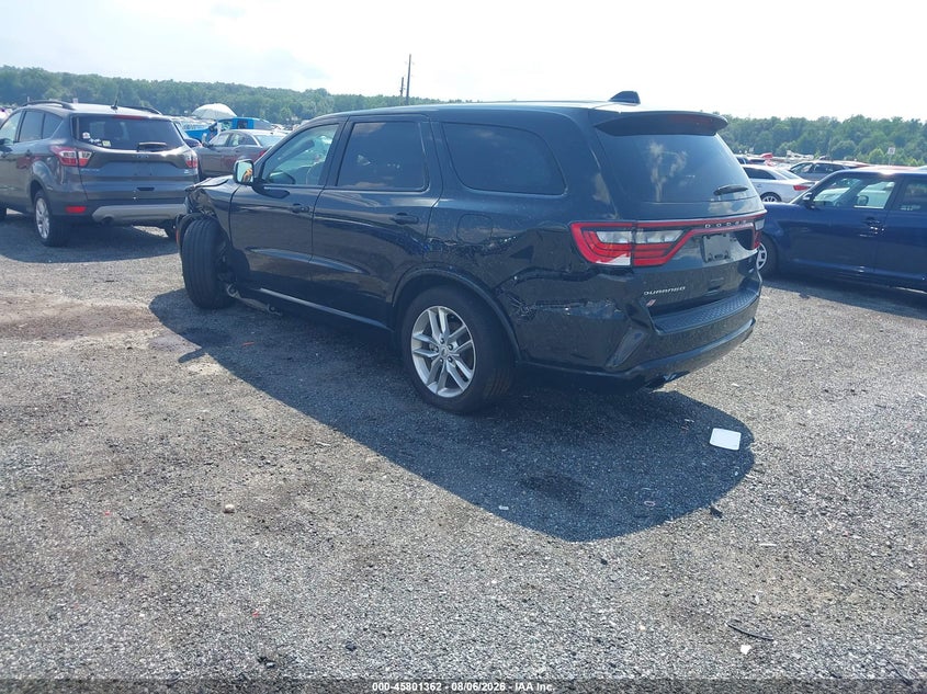 Vin: 1c4rdjdg4sc536198, lot: 46300193, dodge durango gt awd 20253