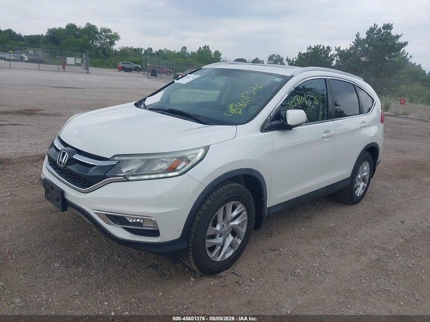 2016 Honda CR-V, Front & Rear, IAAI, VIN 5J6RM4H50GL004930 — photo 2