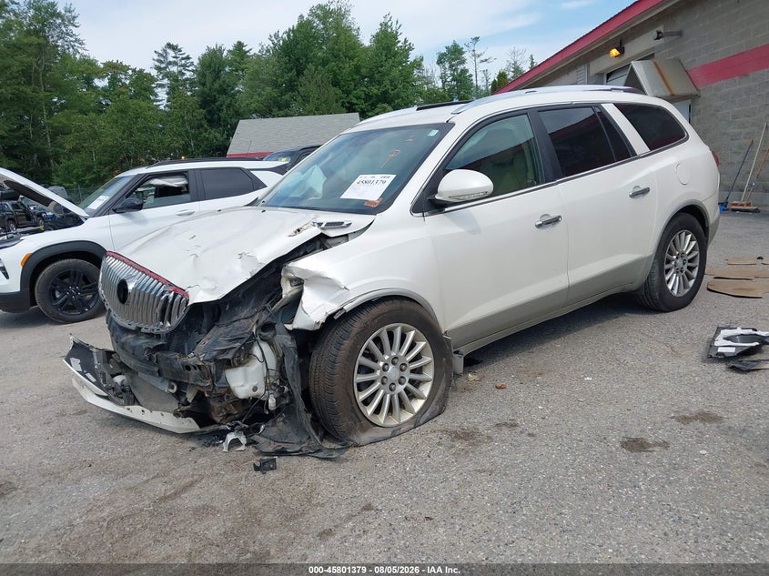 Vin: 5gakvbed5bj369498, lot: 46300210, buick enclave 1xl 20112