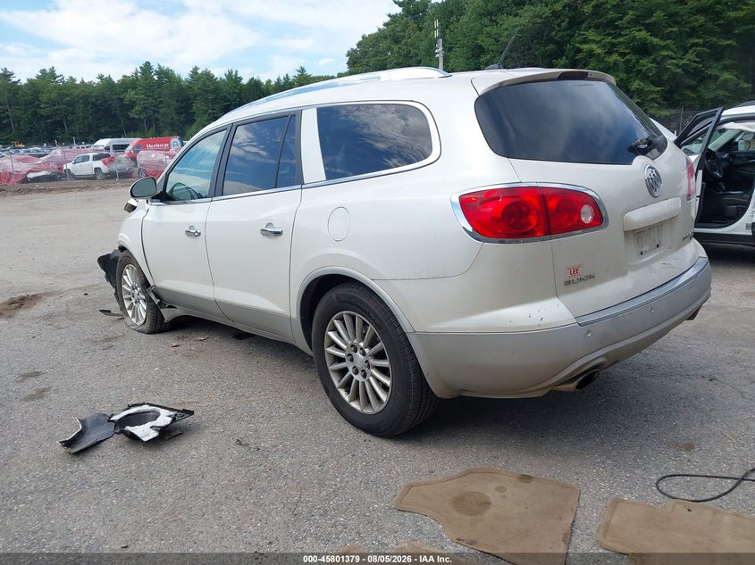 Vin: 5gakvbed5bj369498, lot: 46300210, buick enclave 1xl 20113