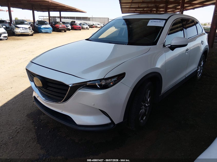 Vin: jm3tcacy6j0222854, lot: 46300258, mazda cx-9 touring 20182