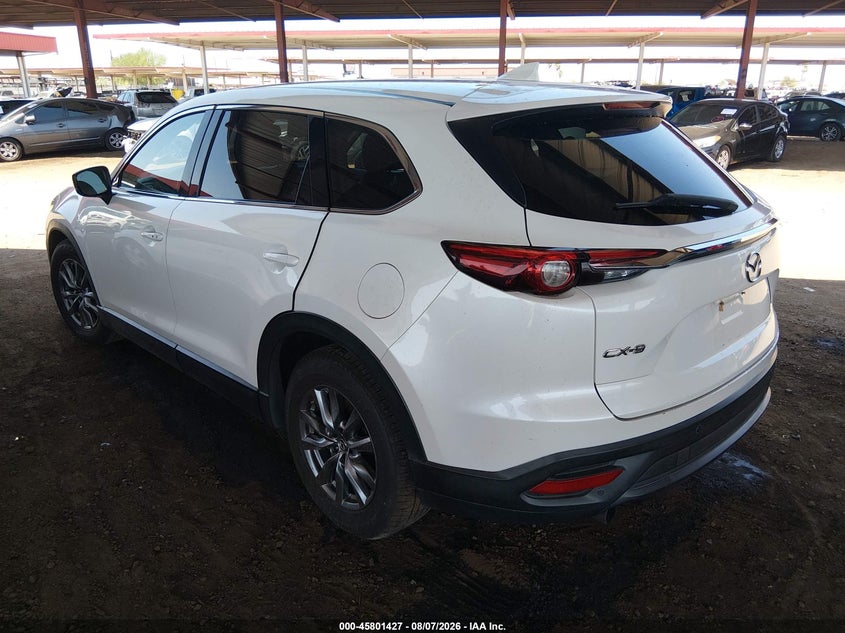 Vin: jm3tcacy6j0222854, lot: 46300258, mazda cx-9 touring 20183
