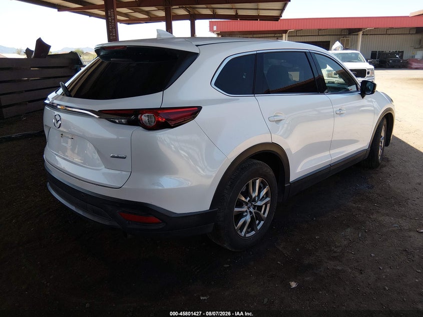 Vin: jm3tcacy6j0222854, lot: 46300258, mazda cx-9 touring 20184