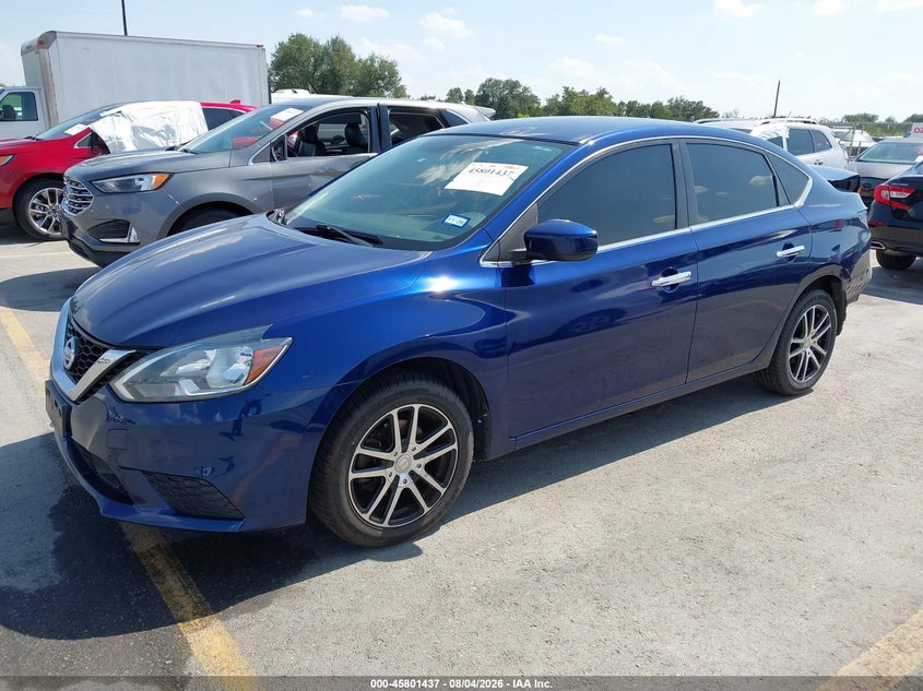2018 NISSAN SENTRA auction photo 2