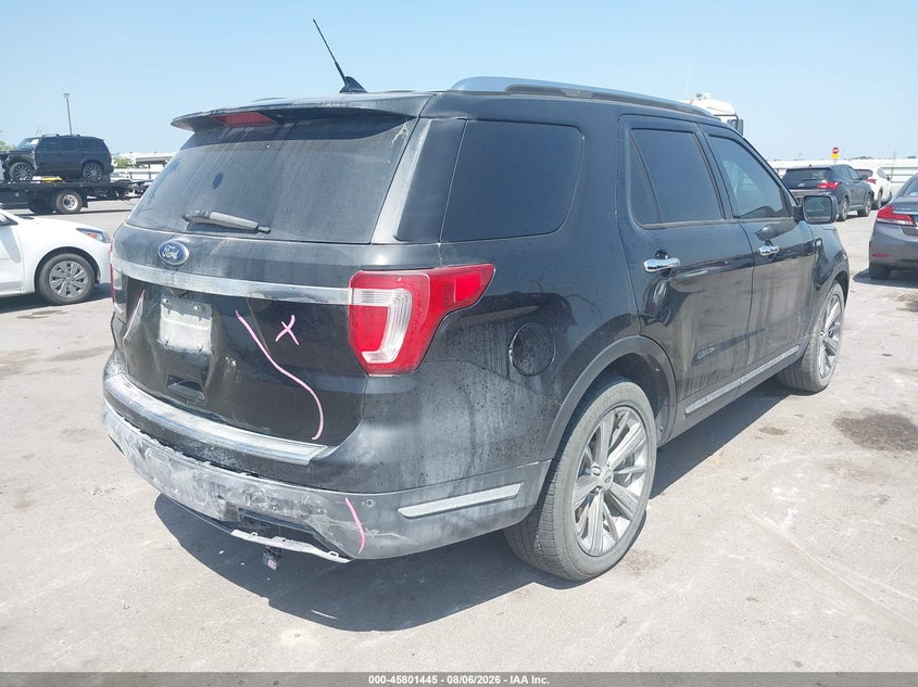 Vin: 1fm5k7f81jga70097, lot: 46300276, ford explorer limited 20184