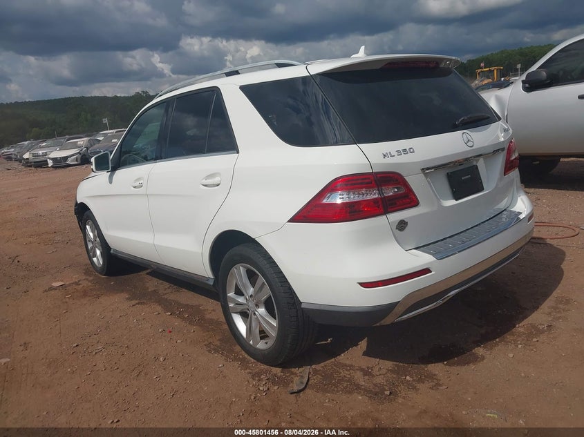 2015 MERCEDES-BENZ ML 350 auction photo 3