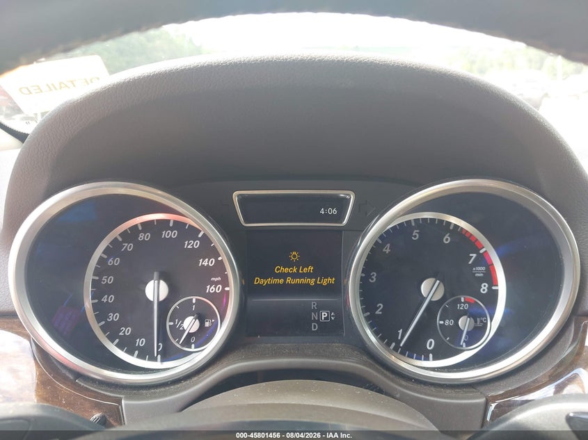2015 MERCEDES-BENZ ML 350 auction photo 7