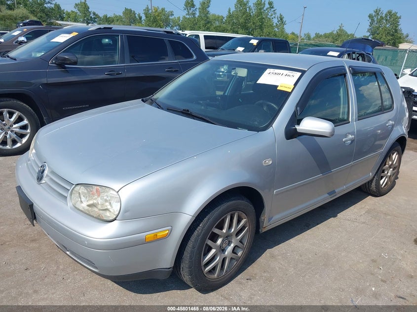 2003 VOLKSWAGEN GOLF auction photo 2