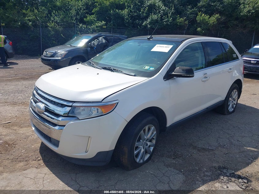 Vin: 2fmdk4kc7dba02371, lot: 46300316, ford edge limited 20132