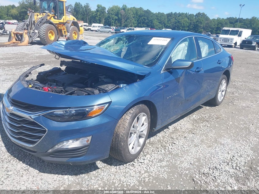 Vin: 1g1zd5st8sf124333, lot: 46300319, chevrolet malibu fwd 1lt 20252