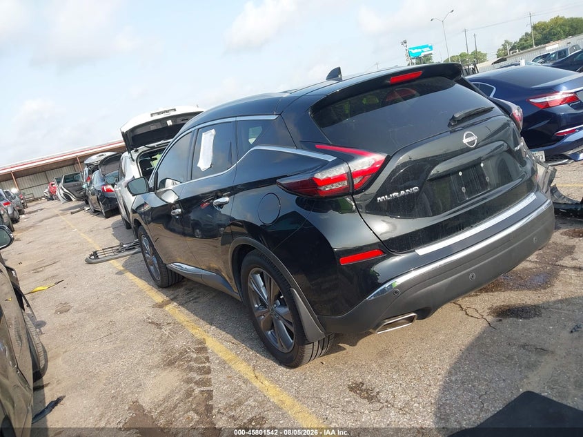 Vin: 5n1az2djxrc128522, lot: 46300373, nissan murano platinum fwd 20243
