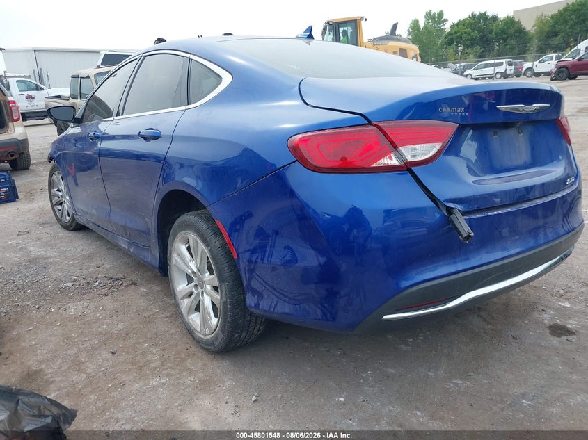 Vin: 1c3cccab5fn734980, lot: 46300379, chrysler 200 limited 20153