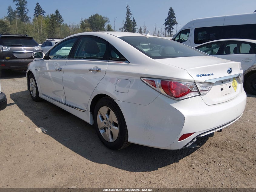 2011 HYUNDAI SONATA HYBRID auction photo 3
