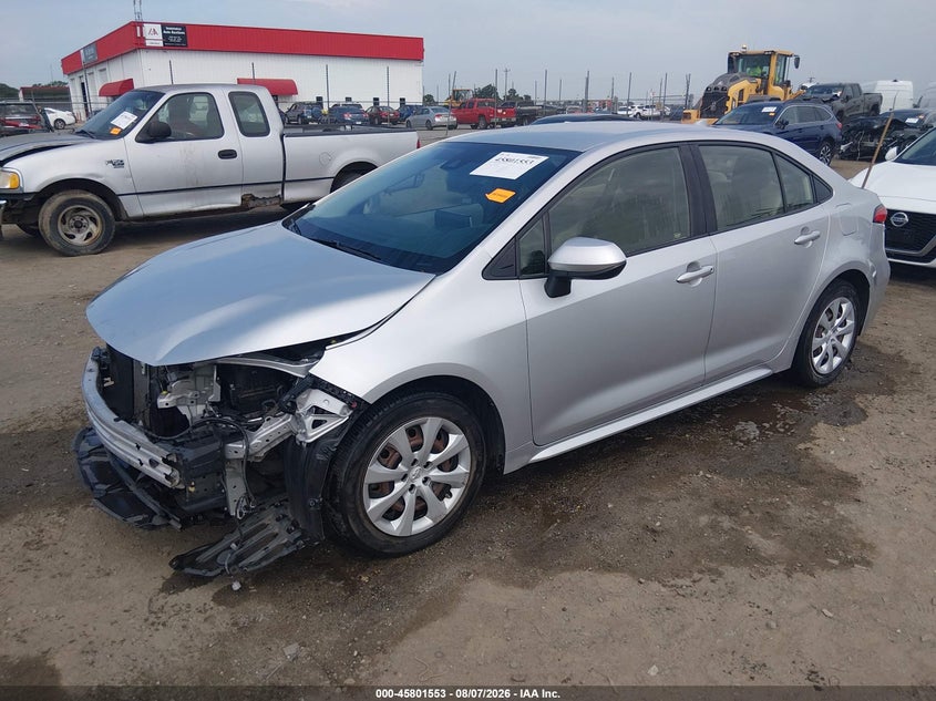 Vin: jtdepmae9mj145931, lot: 46300384, toyota corolla le 20212