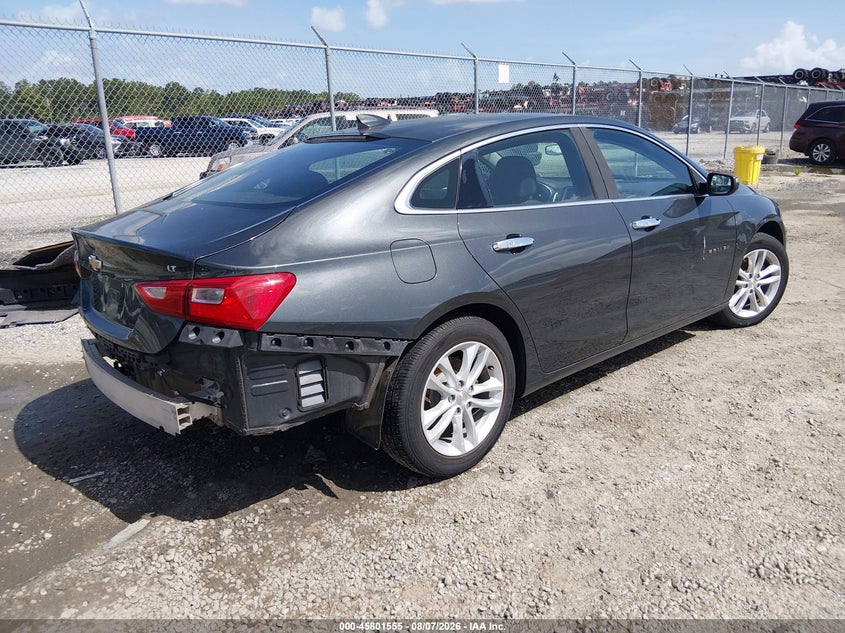 Vin: 1g1zd5st5jf136759, lot: 46300386, chevrolet malibu lt 20184