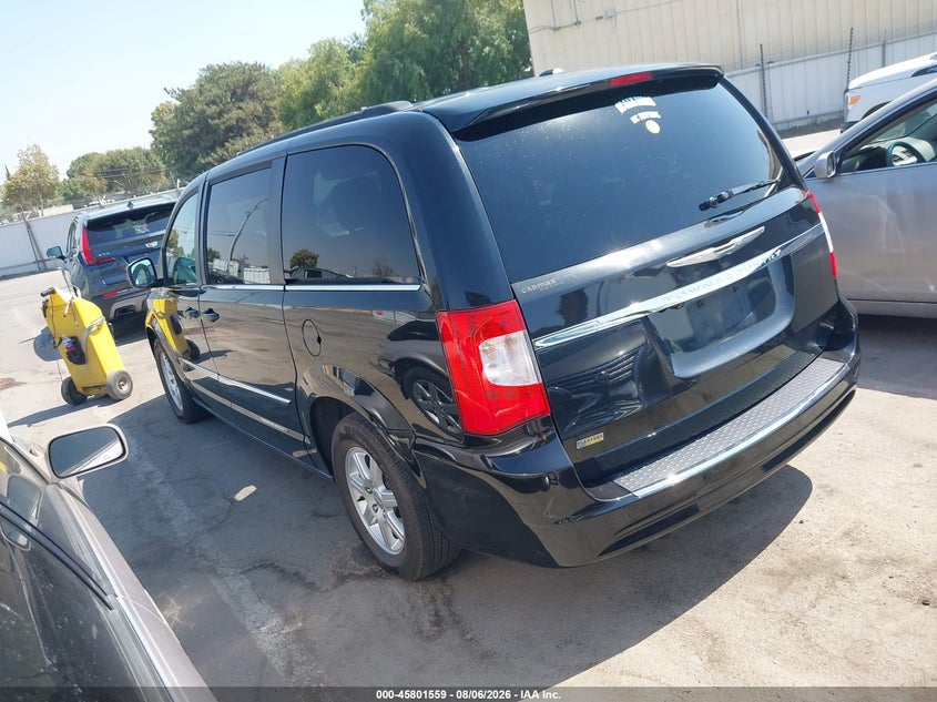Vin: 2c4rc1bgxcr250046, lot: 46300390, chrysler town & country touring 20123