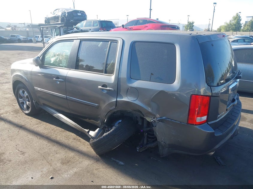 2012 HONDA PILOT SPORT UTILITY VEHICLE 3.5L V-6 VVT, 250HP