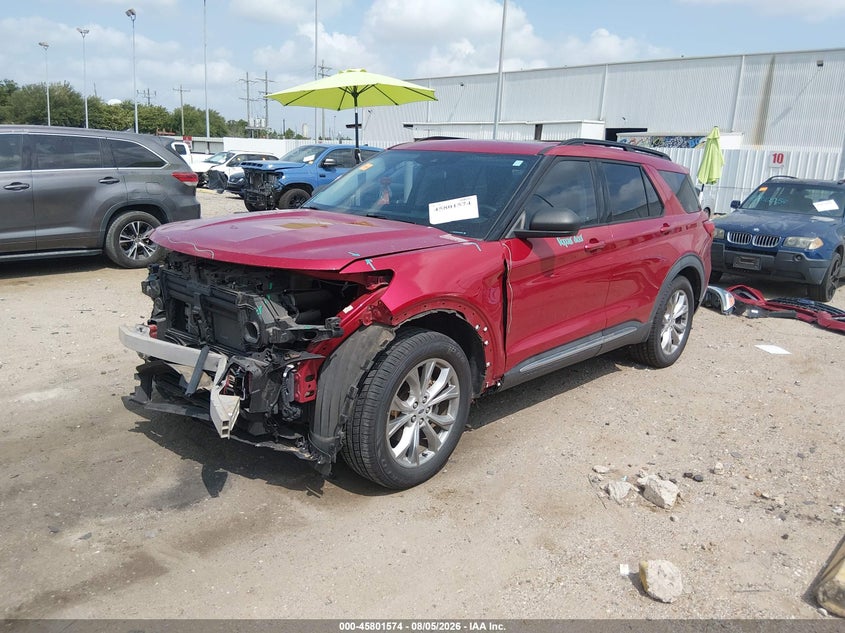 2020 FORD EXPLORER auction photo 2