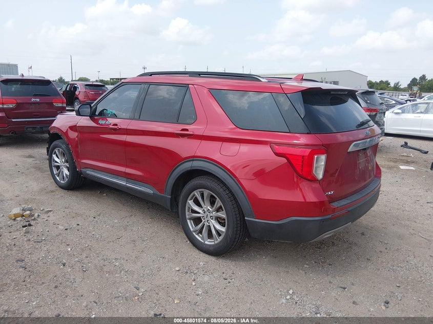 2020 FORD EXPLORER auction photo 3