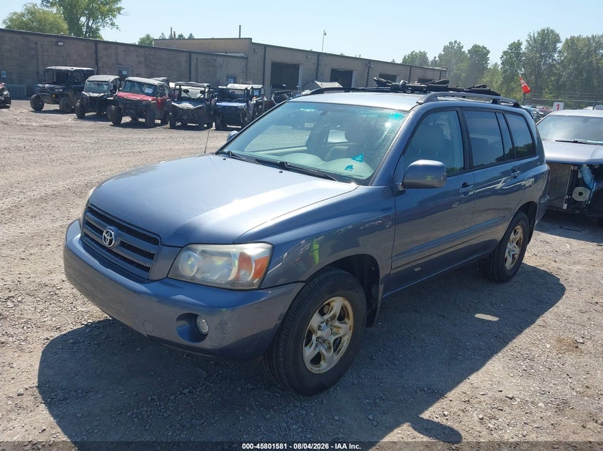 2007 Toyota Highlander, Обычный износ, IAAI, VIN JTEGD21A970162169 — фото 2
