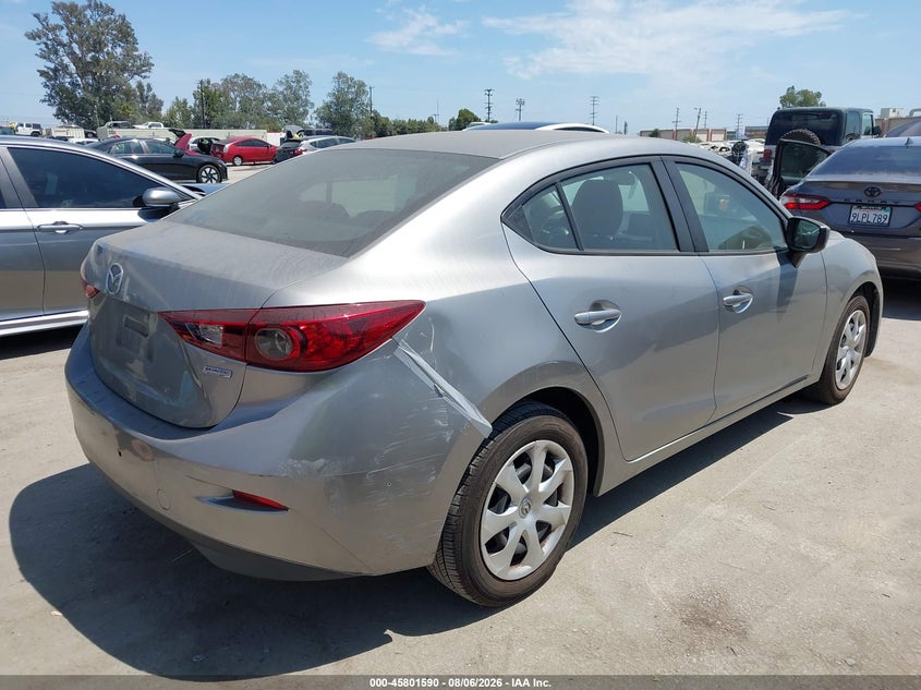 Vin: 3mzbm1u70fm197975, lot: 46300421, mazda mazda3 i sport 20154