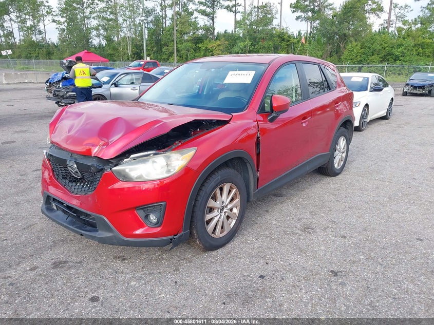 Vin: jm3ke2cy6e0326133, lot: 46300442, mazda cx-5 touring 20142