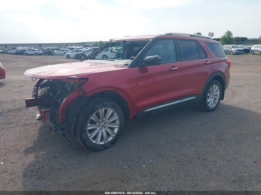 2021 FORD EXPLORER auction photo 2