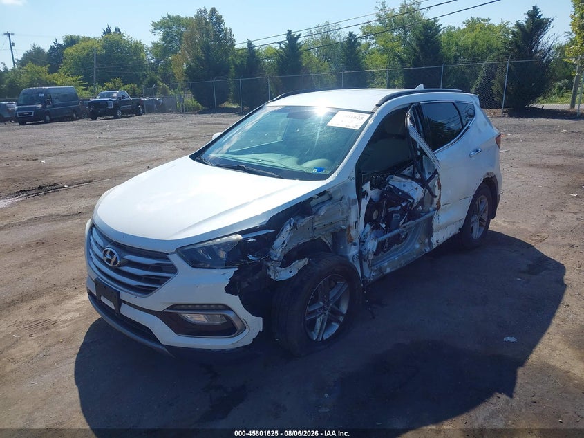 Vin: 5xyzu3lb3hg427527, lot: 46300456, hyundai santa fe sport 2.4l 20172