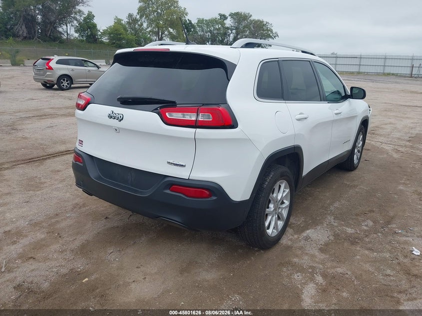 Vin: 1c4pjlcb9jd573483, lot: 46300457, jeep cherokee latitude fwd 20184