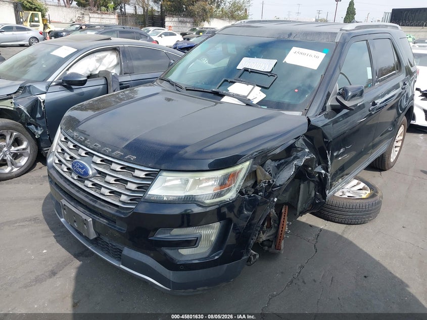 Vin: 1fm5k7d86hga70433, lot: 46300461, ford explorer xlt 20172