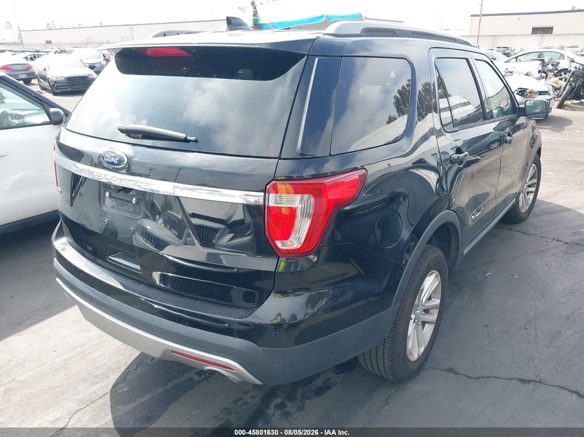 Vin: 1fm5k7d86hga70433, lot: 46300461, ford explorer xlt 20174
