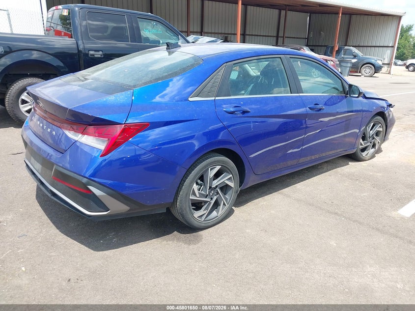 Vin: kmhls4dg2su022241, lot: 46300481, hyundai elantra sel convenience 20254